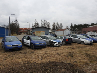 Illustration for article titled Police car graveyard